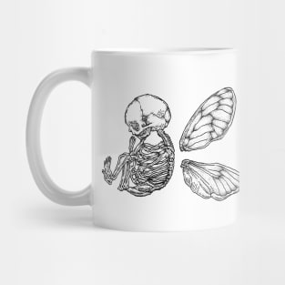 Winged Skull Mug